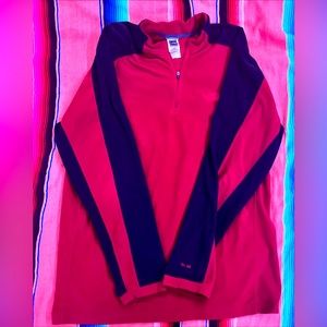 The North Face fleece quarter zip